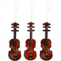 Violin, L: 8 cm, 12 stk./ 1 pk.