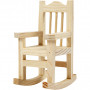 Minimøbler, stol, bænk, gyngestol, bord, barnevogn, H: 5,8-10,5 cm, 50 stk./ 50 pk.