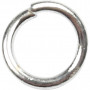 O-ring, tykkelse 0,7 mm, indv. mål 3 mm, forsølvet, 500stk., udv.mål 4,4 mm