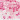 Harmoni facetperlemix, pink (081), str. 4-12 mm, hulstr. 1-2,5 mm, 250 g/ 1 pk.