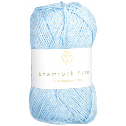 Shamrock Yarns 100% Mercerised Cotton 81 Lyseblå thumbnail