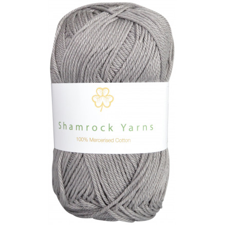 Shamrock Yarns 100% Mercerised Cotton 235 Grå thumbnail