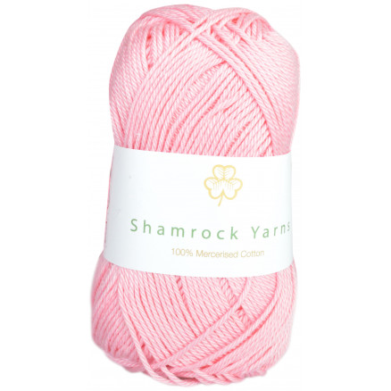 Shamrock Yarns 100% Mercerised Cotton 05 Lyserød thumbnail