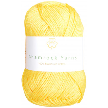 Shamrock Yarns 100% Mercerised Cotton 179 Gul thumbnail