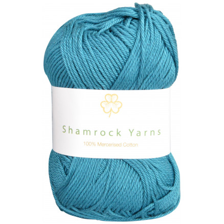 Shamrock Yarns 100% Mercerised Cotton 132 Petrol thumbnail
