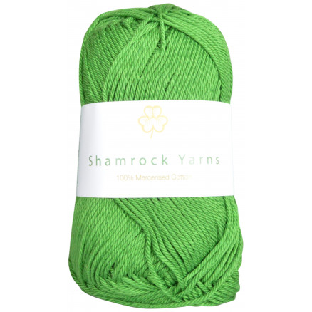 Shamrock Yarns 100% Mercerised Cotton 156 Grøn thumbnail