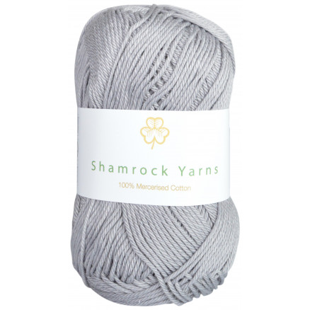 Shamrock Yarns 100% Mercerised Cotton 232 Lysegrå thumbnail