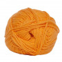 Hjertegarn Cotton nr. 8 Garn 3255 Lys Orange
