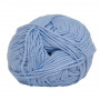 Hjertegarn Cotton nr. 8 Garn 603 Babyblå
