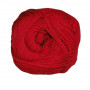 Hjertegarn Cotton nr. 8 Garn 2060 Brændt rød