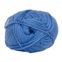 Hjertegarn Cotton nr. 8 Garn 621 Lys Jeansblå