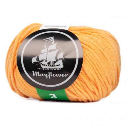 Mayflower Cotton 3 Garn 374 Abrikos thumbnail