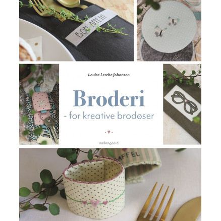 Broderi - for kreative brodøser - Bog af Louise Lerche Johansen thumbnail