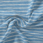 Avalana Jersey Melange Stripe Stof 160cm Farve 160 - 50cm