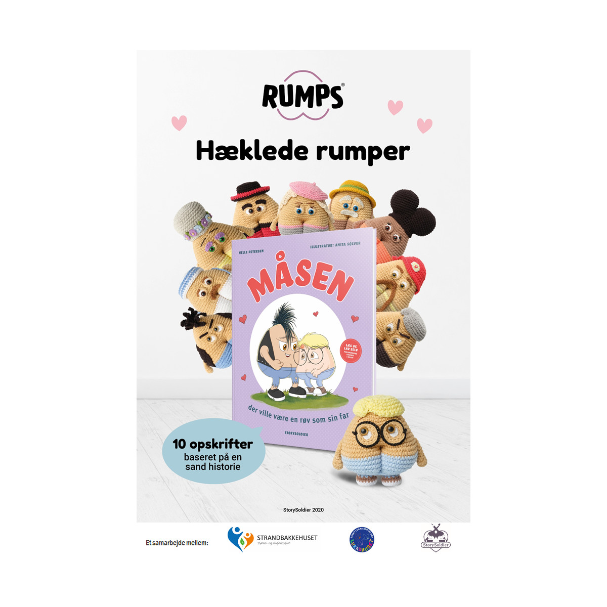 RUMPS - Hæklede rumper - Bog af Petersen - Rito.dk