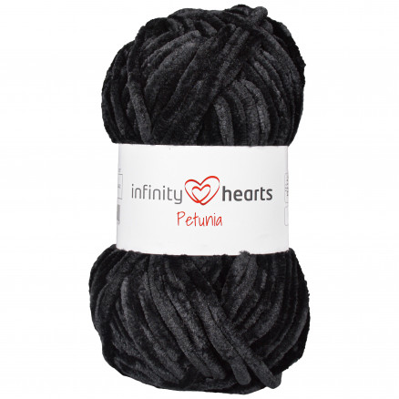 Infinity Hearts Petunia Garn 22 Sort thumbnail