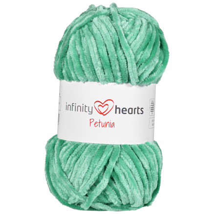 Infinity Hearts Petunia Garn 07 Mint thumbnail
