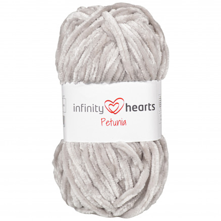 Infinity Hearts Petunia Garn 05 Grå/Sølv thumbnail