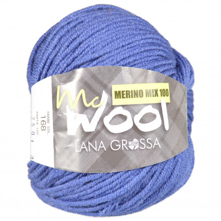 Lana Grossa Mc Wool Merino Mix 100 Garn 168 thumbnail