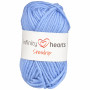 Infinity Hearts Snowdrop Garn 08 Lys Jeansblå