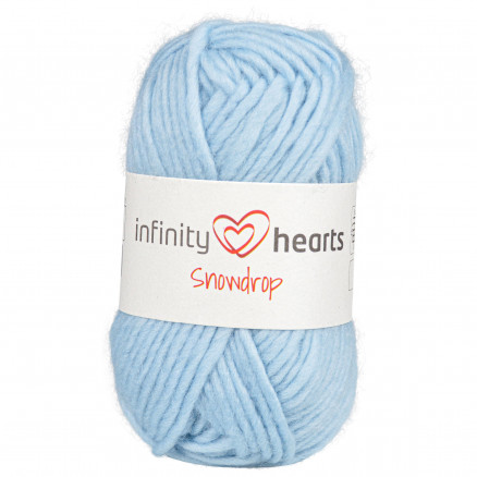 Infinity Hearts Snowdrop 07 Baby blå thumbnail
