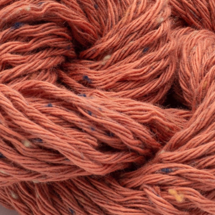 Erika Knight Gossypium Cotton Tweed Garn 7 Rust Rød thumbnail