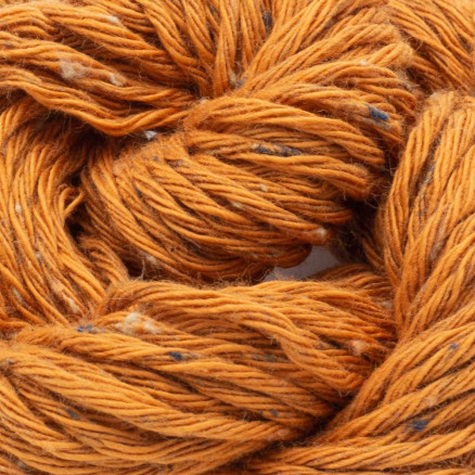 Erika Knight Gossypium Cotton Tweed Garn 20 Orange thumbnail