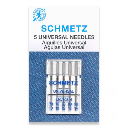 Schmetz Symaskinenåle Universal 130/705H Str. 70-90 - 5 stk