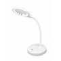 Kleiber LED Bordlampe med Lup Hvid 28,5cm