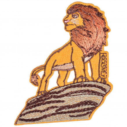 Strygemærke/Motiv Løvernes Konge Mufasa 5,5x8,6cm - 1 stk thumbnail
