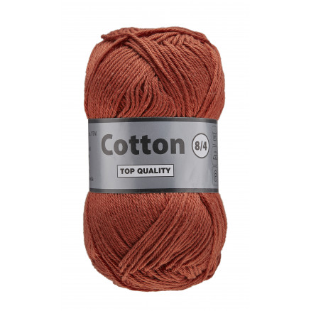 Lammy Cotton 8/4 Garn 859 Rødbrun