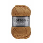 Lammy Cotton 8/4 Garn 116 Lys Brun