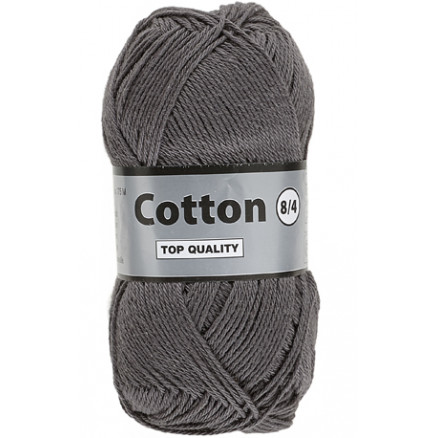 Lammy Cotton 8/4 Garn 2 Mørkegrå thumbnail