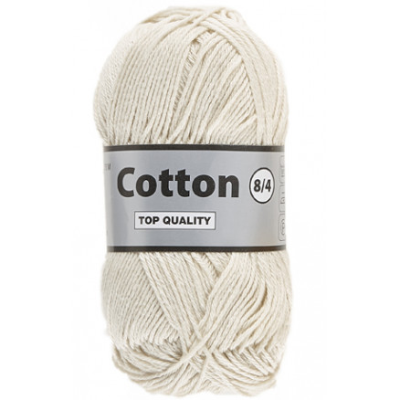 Lammy Cotton 8/4 Garn 16 Natur thumbnail