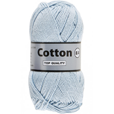 Lammy Cotton 8/4 Garn 50 Isblå thumbnail
