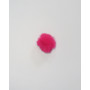 Pompon Kvast Akryl Pink 50mm