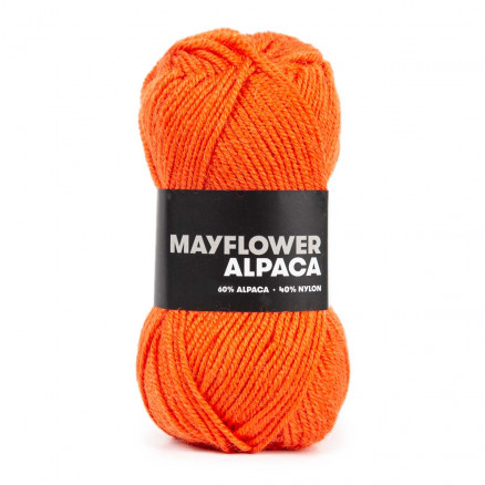 Mayflower Baby Alpaca Garn 12 Orangeade thumbnail