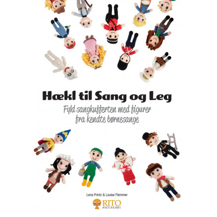 Hækl til Sang og Leg - Fyld sangkufferten med figurer fra kendte børne thumbnail