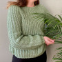 Lyse Sweater af Rito Krea - Sweater Hækleopskrift Str. XS-XXL