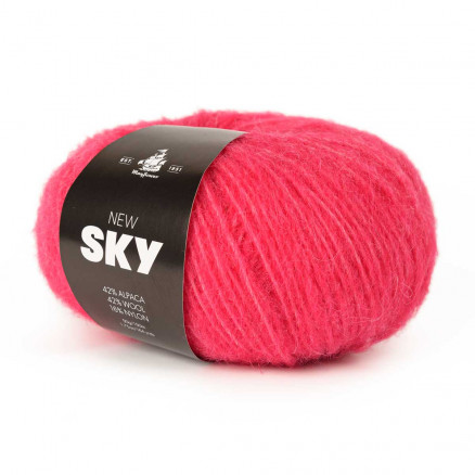 Mayflower New Sky Garn Unicolor 85 Pink thumbnail