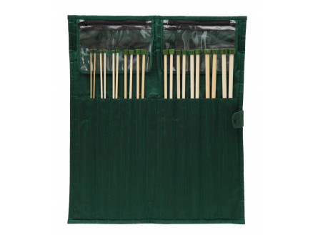 KnitPro Bamboo Jumperpindesæt Bambus 25 cm 3-10 mm 10 størrelser thumbnail