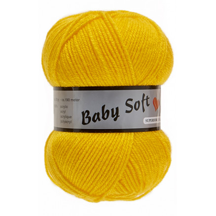 Lammy Baby Soft Garn 371 Gul