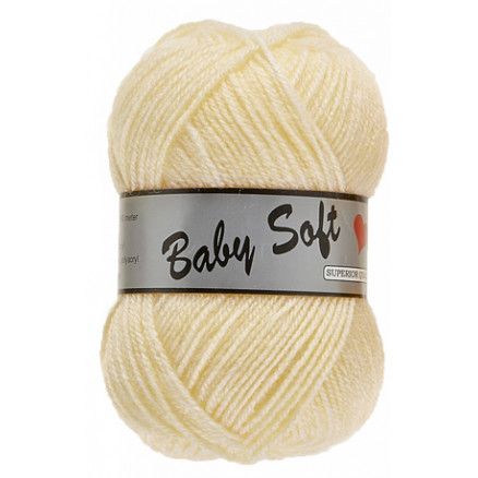 Lammy Baby Soft Garn 051 Creme thumbnail