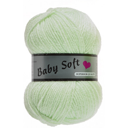 Lammy Baby Soft Garn 037 Pastelgrøn thumbnail