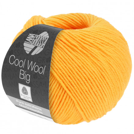 Lana Grossa Cool Wool Big Garn 995 Gul thumbnail