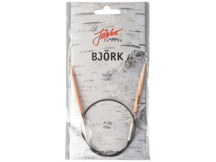 Järbo Björk Rundpinde Birk 40cm 4,00mm / 15.7in US6 thumbnail