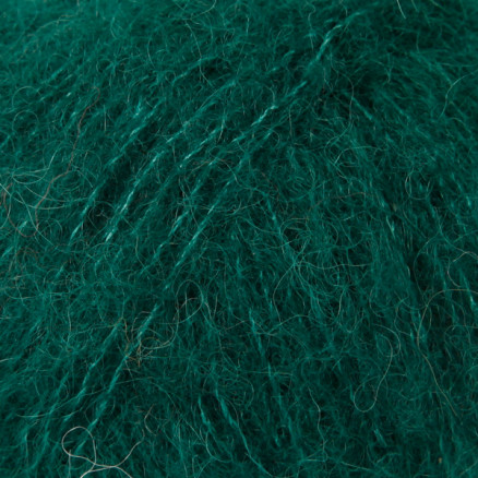 Drops Brushed Alpaca Silk Garn Unicolor 11 Skovgrøn thumbnail