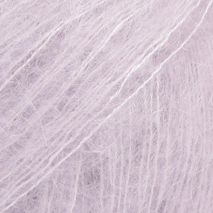 Drops Kid-Silk Garn Unicolor 09 Lys Lavendel thumbnail