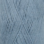 Drops Flora Garn Unicolor 13 Jeansblå