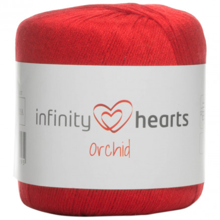 Infinity Hearts Orchid Garn 13 Rød thumbnail